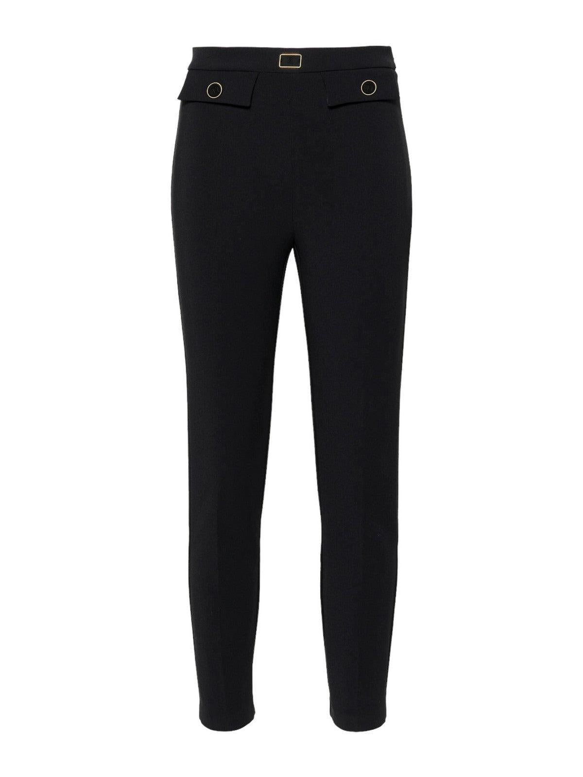 ELISABETTA FRANCHI Pantalone Donna PA02841E2 110 Nero - Stilato