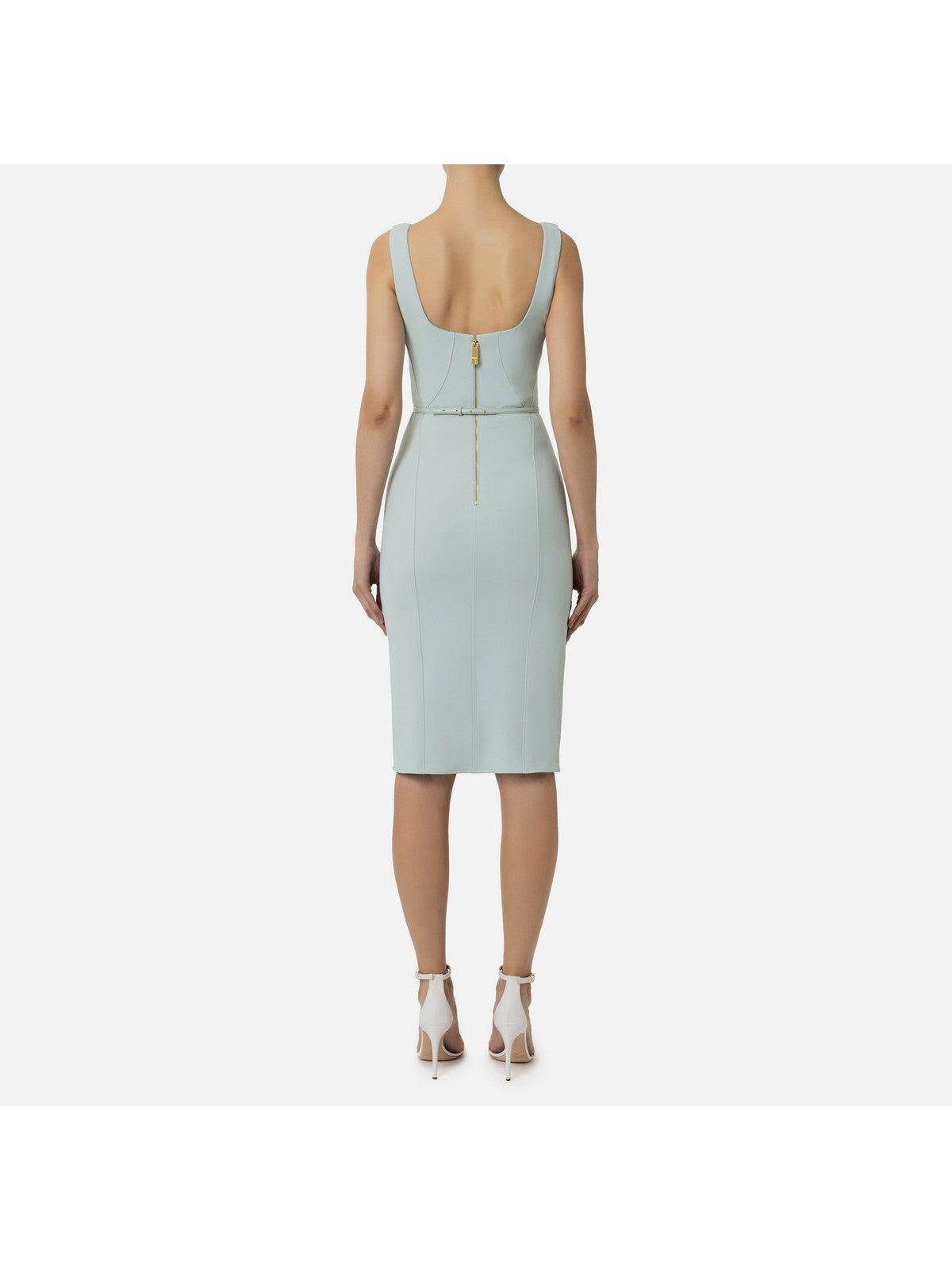 ELISABETTA FRANCHI Abito Donna AB53841E2 BV9 Verde - Stilato