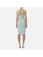 ELISABETTA FRANCHI Abito Donna AB53841E2 BV9 Verde - Stilato