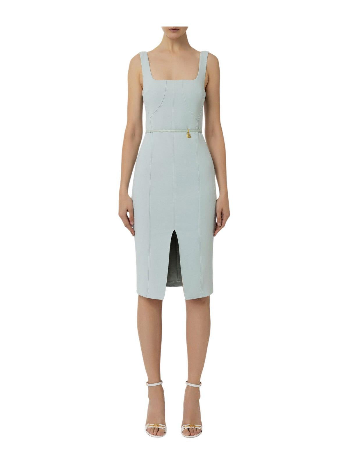 ELISABETTA FRANCHI Abito Donna AB53841E2 BV9 Verde - Stilato