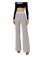 ELISABETTA FRANCHI Pantalone Donna PAS1541E2 E84 Avorio - Stilato