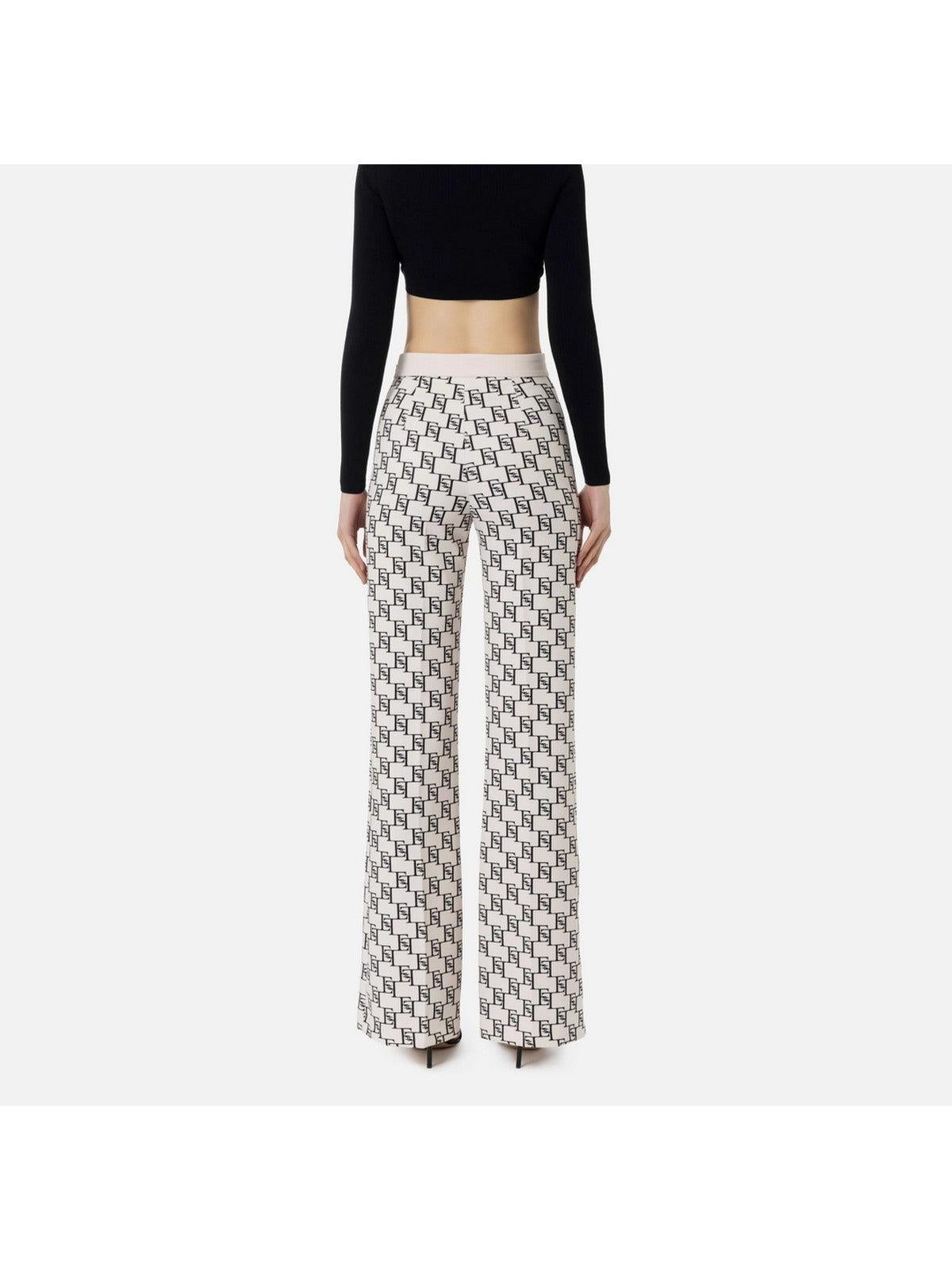 ELISABETTA FRANCHI Pantalone Donna PAS1541E2 E84 Avorio - Stilato