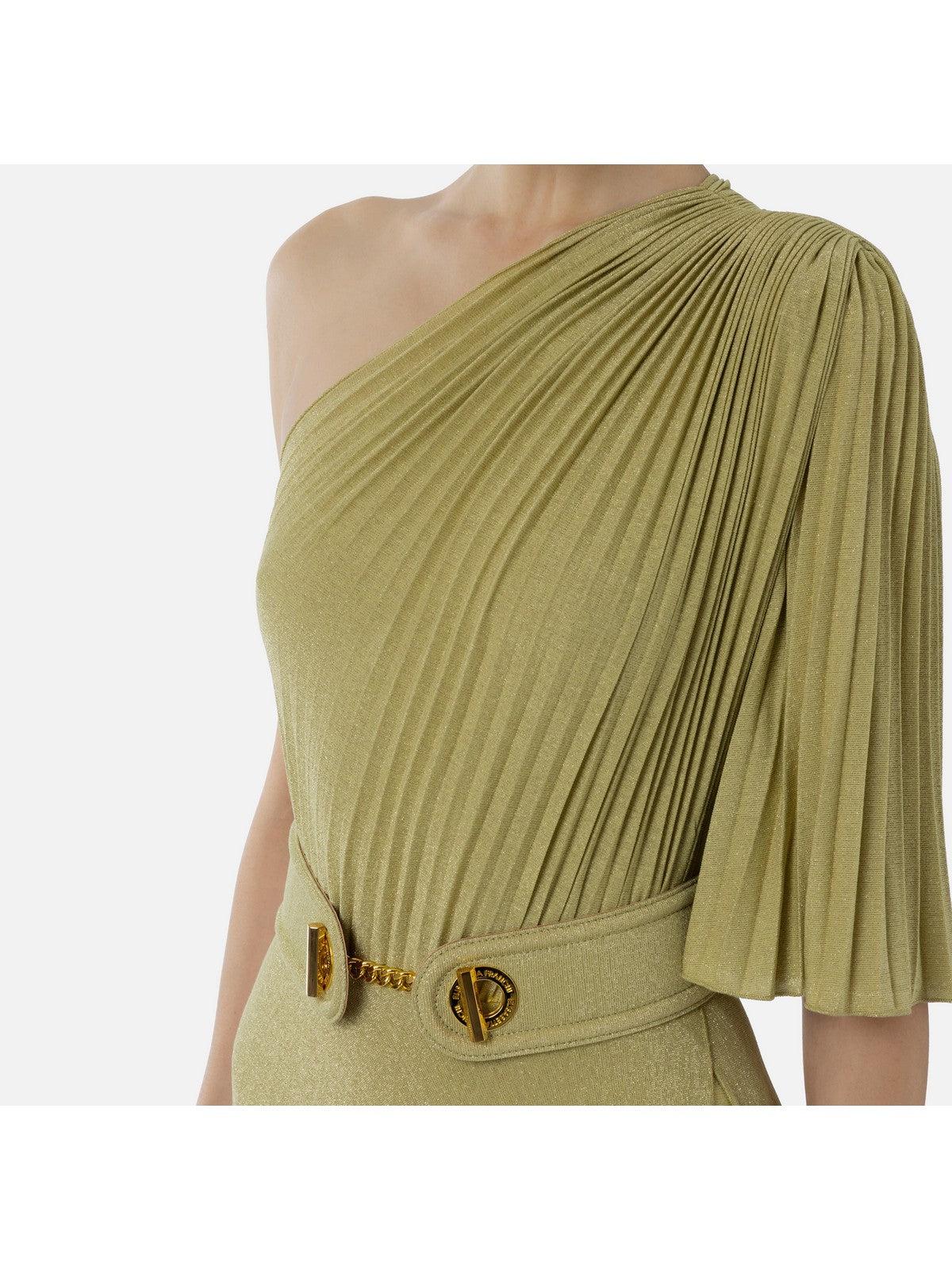 ELISABETTA FRANCHI Abito Donna AB53441E2 105 Verde – Stilato