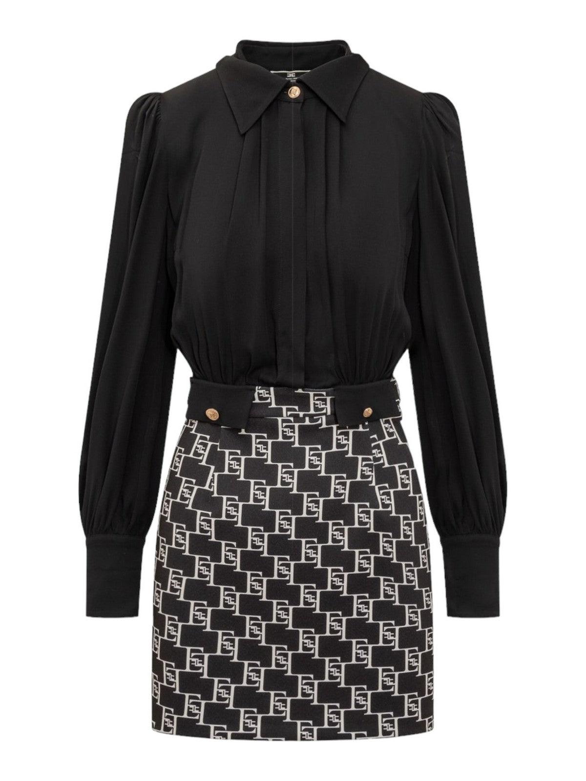 ELISABETTA FRANCHI Abito Donna AB50941E2 685 Nero - Stilato