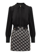 ELISABETTA FRANCHI Abito Donna AB50941E2 685 Nero - Stilato