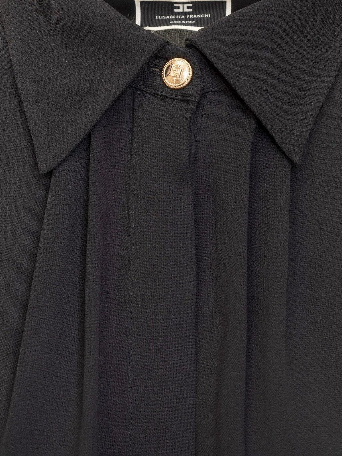 ELISABETTA FRANCHI Abito Donna AB50941E2 685 Nero - Stilato