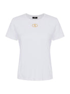 ELISABETTA FRANCHI T-Shirt e Polo Donna MA52N41E2 270 Bianco - Stilato