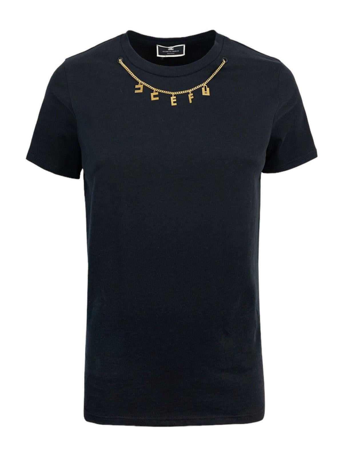 Tシャツ・カットソー ELISABETTA FRANCHI Woman Polo Shirt Navy MK09B B75 ELISABETTA FRANCHI Woman Polo Shirt Navy MK09B B75