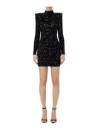 ELISABETTA FRANCHI Abito Donna AB55842E2 110 Nero - Stilato