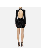 ELISABETTA FRANCHI Abito Donna AB55842E2 110 Nero - Stilato