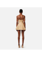 ELISABETTA FRANCHI Abito Donna AB64142E2 CE1 Beige - Stilato