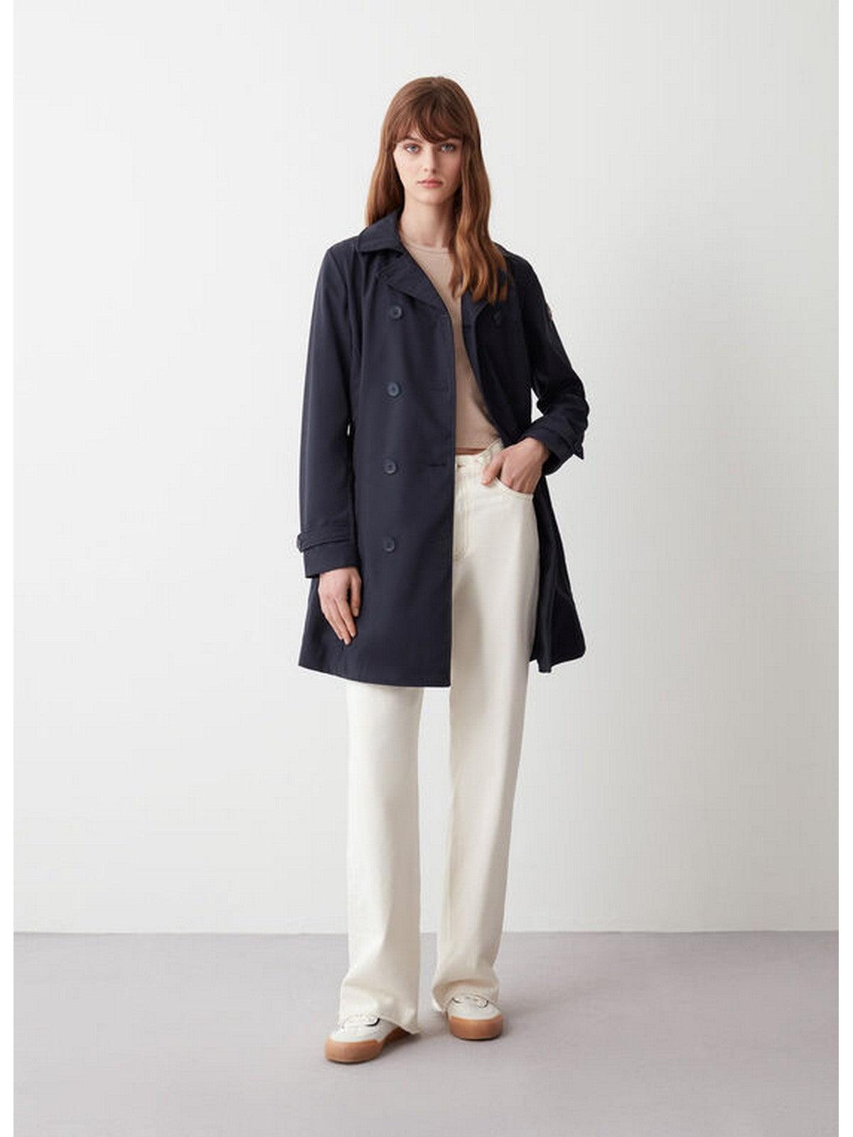 トレンチコート COLMAR Women Trench Coats 1900 6WV68 Blue Colmar Trench Coat Blue - Women's | Zedstore