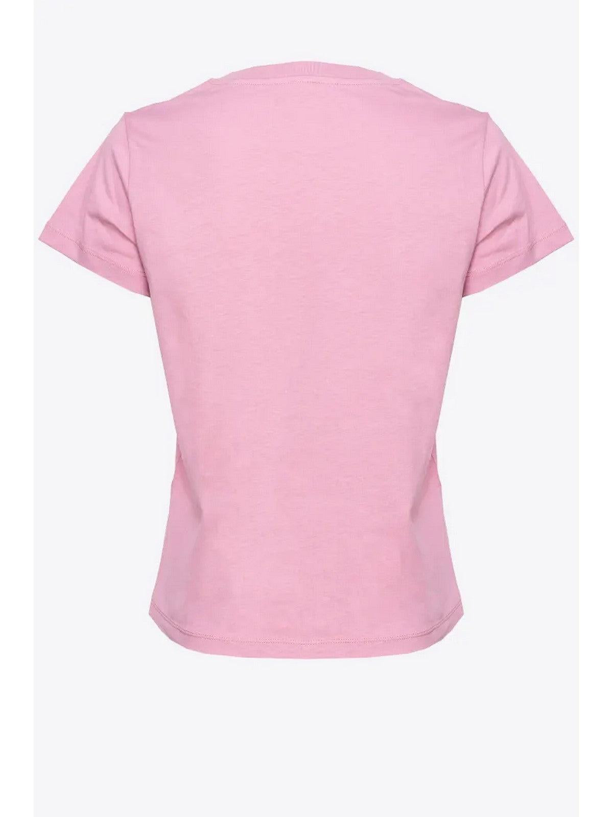 PINKO T-Shirt e Polo Donna Basico 100373-A1N8 N98 Rosa - Stilato