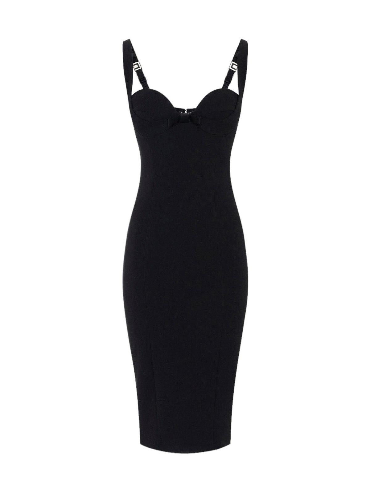 ELISABETTA FRANCHI Abito Donna AB65542E2 110 Nero - Stilato