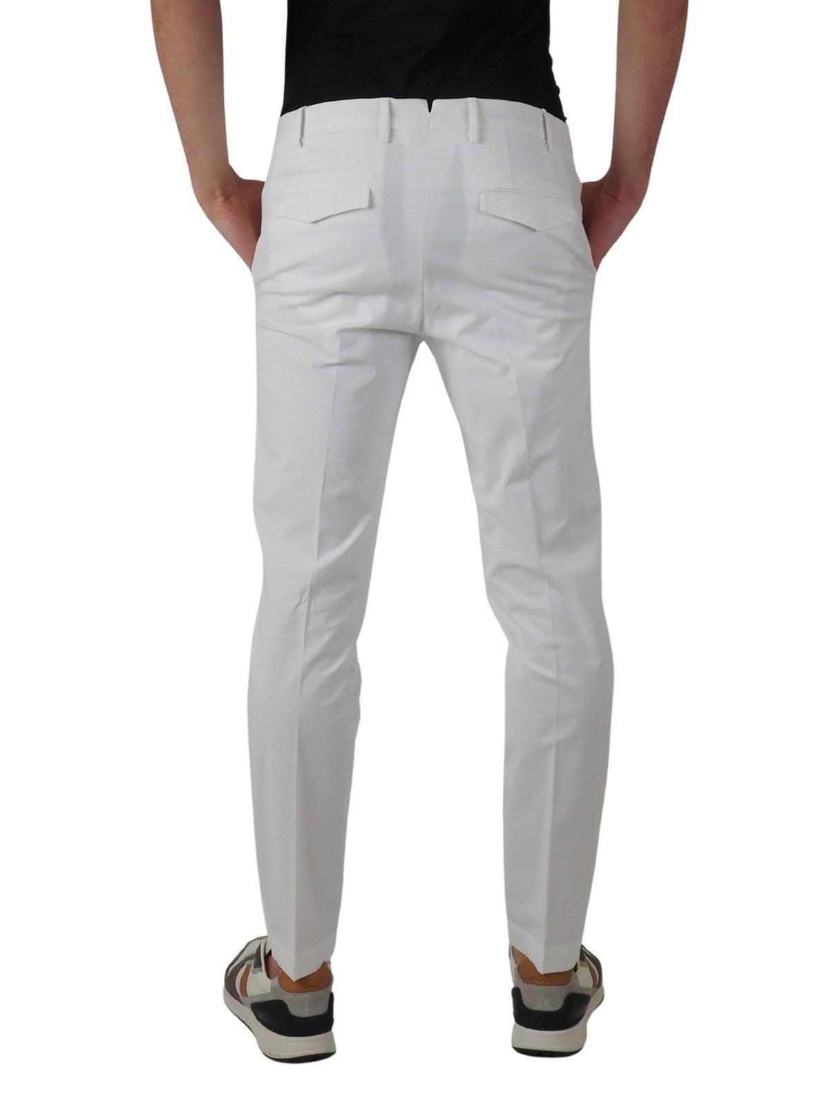 PT TORINO Pantalone Uomo Master COATMAZ00CL1 NU35 Y010 Bianco - Stilato