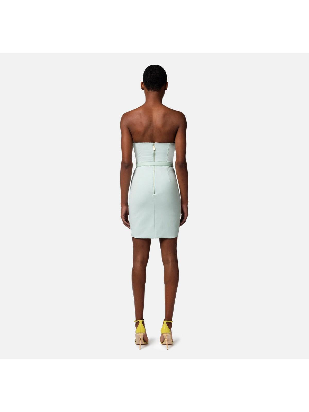 ELISABETTA FRANCHI Abito Donna AB64842E2 BV9 Verde - Stilato