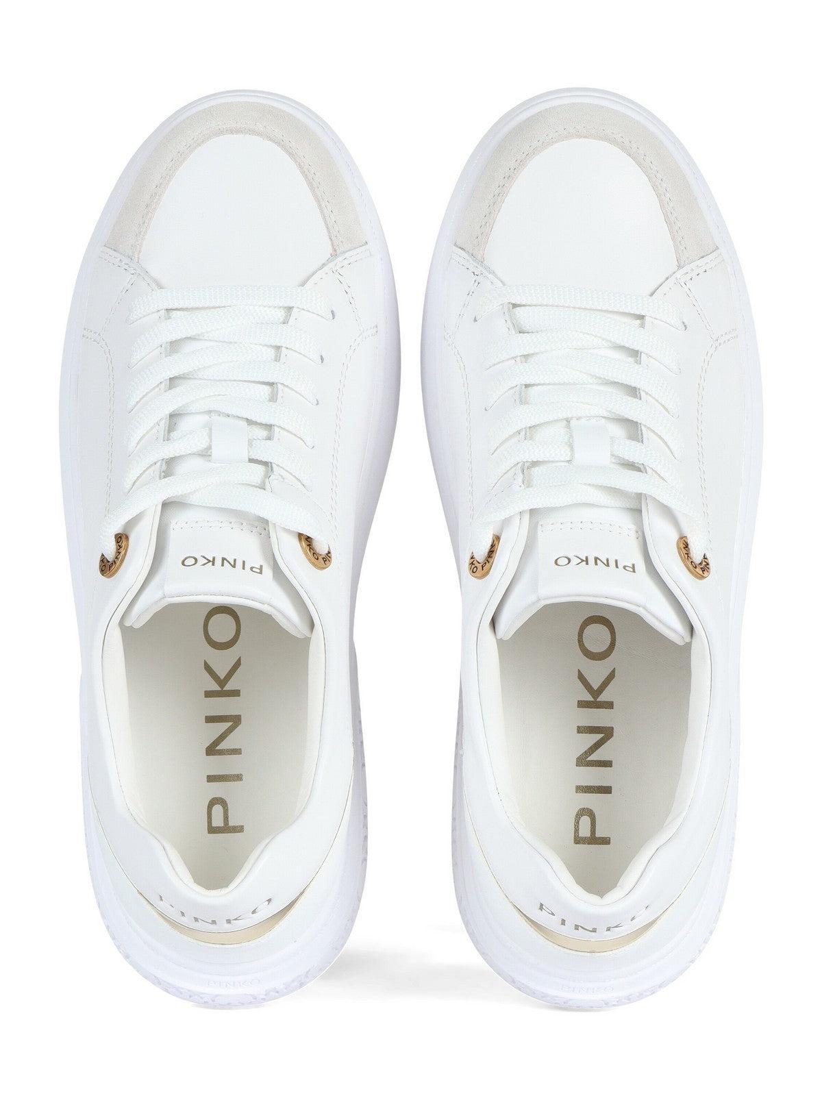 PINKO Sneaker Donna Yoko SS0001P014 ZIA Bianco - Stilato