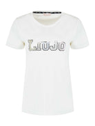 LIU JO SPORT T-Shirt e Polo Donna TA4204JS923 10604 Avorio - Stilato