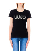 LIU JO WHITE T-Shirt e Polo Donna MA4322J5904 N9332 Nero - Stilato