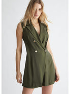 LIU JO WHITE Tuta Donna MA4357T3406 X0542 Verde - Stilato