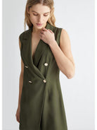 LIU JO WHITE Tuta Donna MA4357T3406 X0542 Verde - Stilato