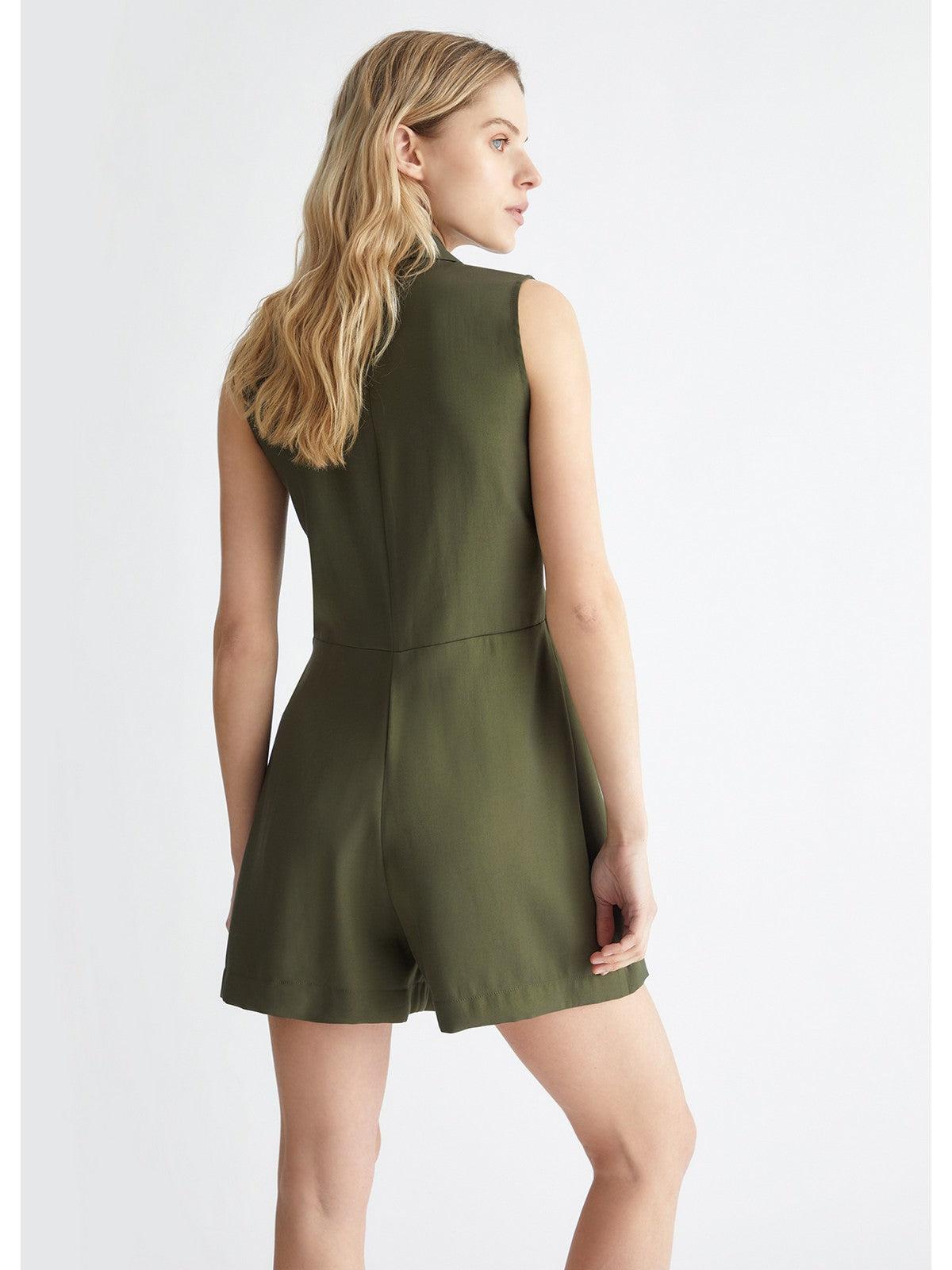 LIU JO WHITE Tuta Donna MA4357T3406 X0542 Verde - Stilato