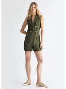 LIU JO WHITE Tuta Donna MA4357T3406 X0542 Verde - Stilato