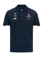 K-WAY T-Shirt e Polo Uomo Drosay Orient Express Team Ac K2131BW B29 Blu - Stilato