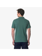 K-WAY T-Shirt e Polo Uomo Amedee K5127BW XE0 Verde - Stilato