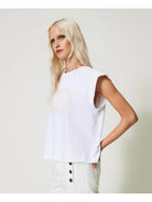 TWINSET T-Shirt e Polo Donna 241TP2213 11467 Bianco - Stilato