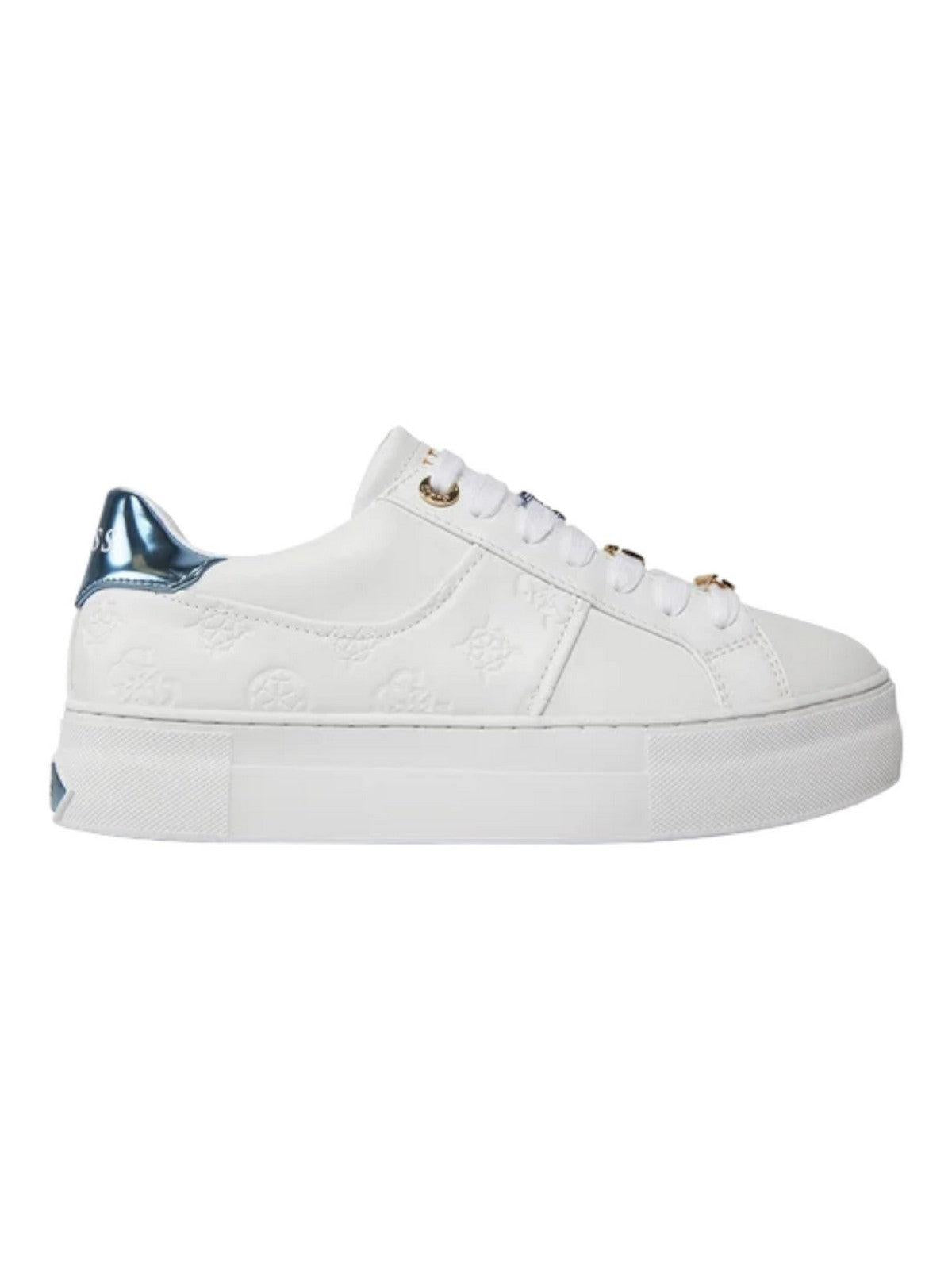 GUESS Sneaker Donna Giella FLJGIE FAL12 WHBLU Bianco - Stilato