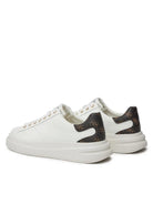 GUESS Sneaker Uomo ELBA FMPVIB LEA12 WBROC Bianco - Stilato