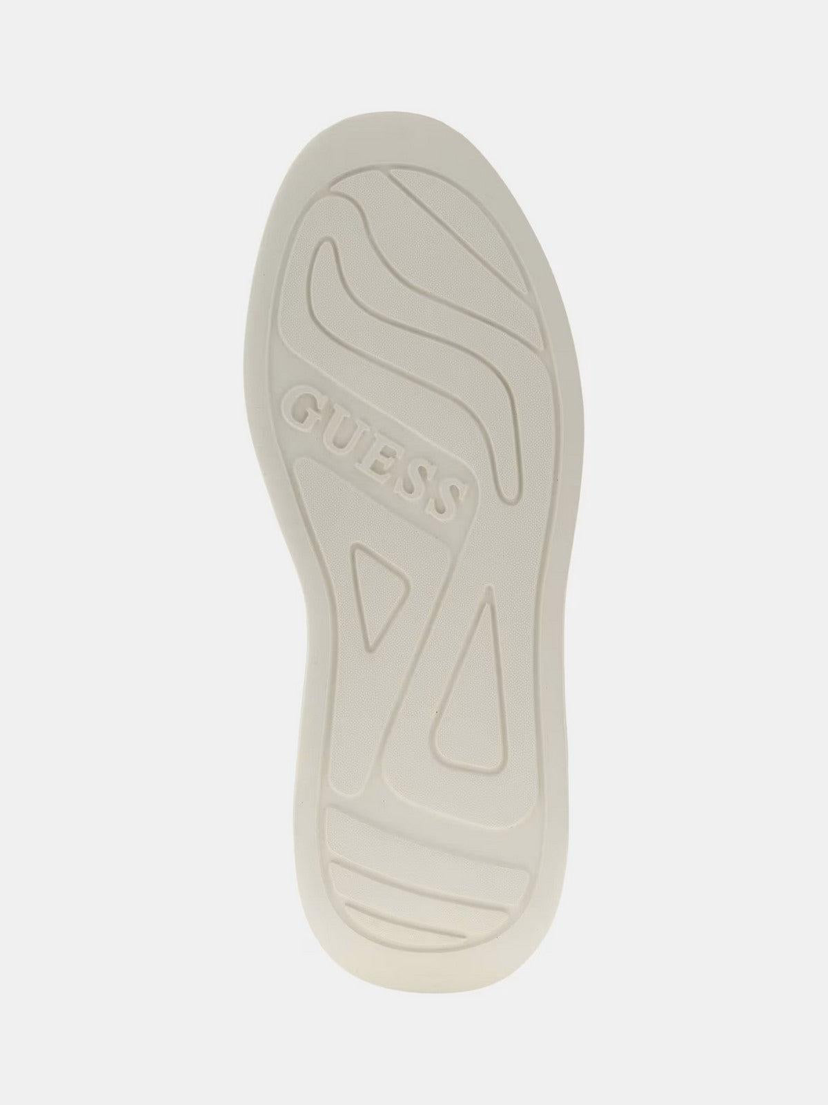 GUESS Sneaker Uomo ELBA FMPVIB SUE12 WHIBK Bianco - Stilato