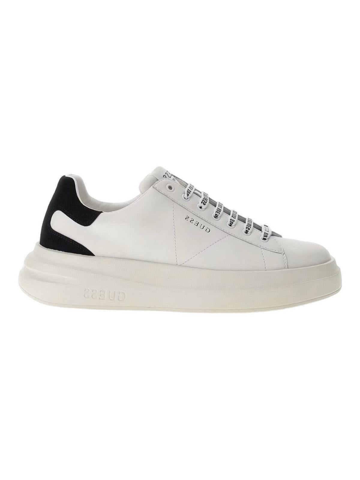 GUESS Sneaker Uomo ELBA FMPVIB SUE12 WHIBK Bianco - Stilato