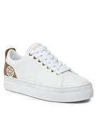 GUESS Sneaker Donna Gianele4 FLPGN4 ELE12 WHITE Bianco - Stilato