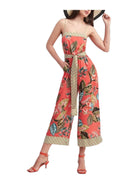 LIU JO BEACHWEAR Tuta Donna VA4127TS806 N9075 Rosso - Stilato