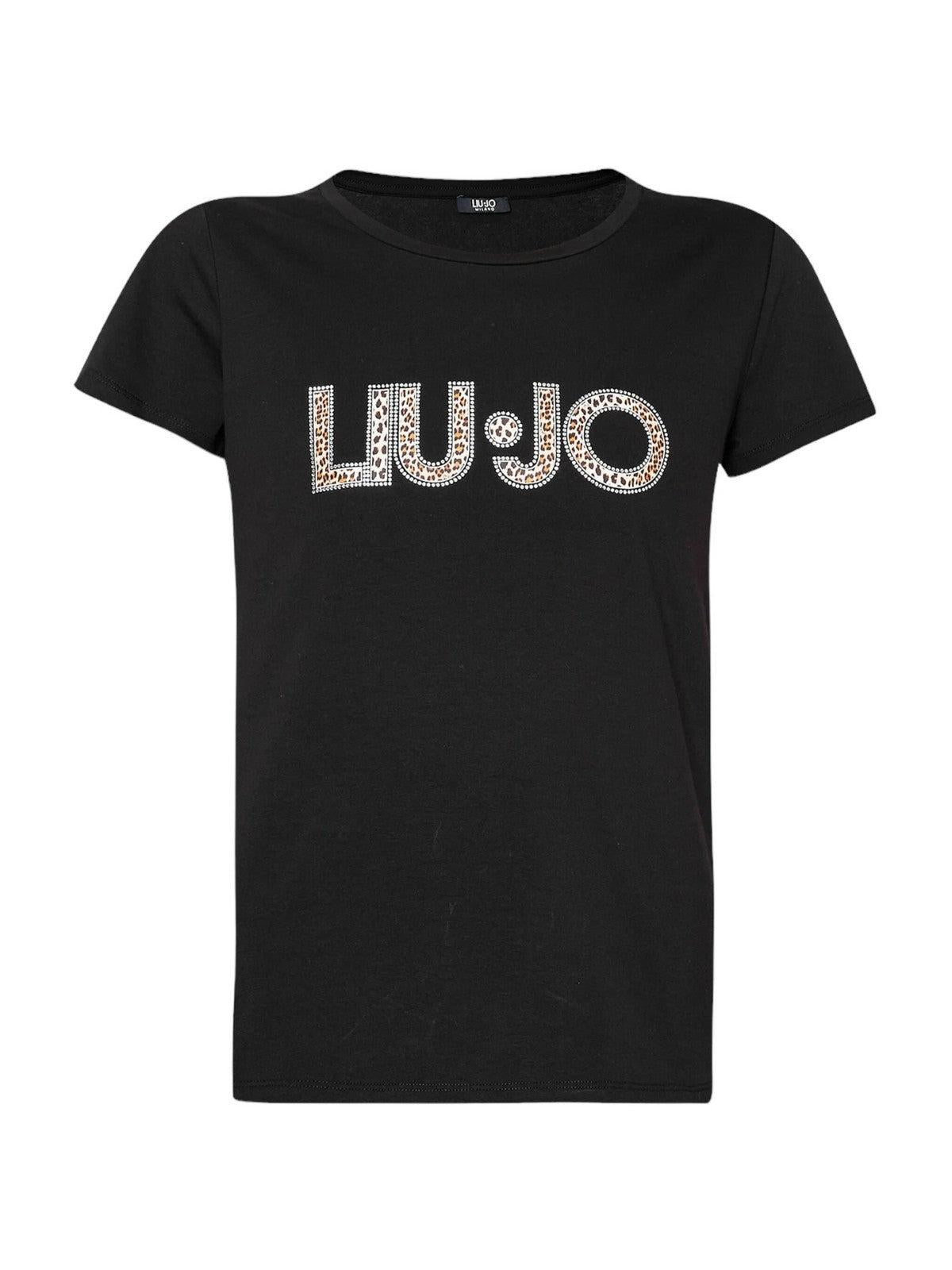 LIU JO BEACHWEAR T-Shirt e Polo Donna VA4105JS003 09T52 Nero - Stilato