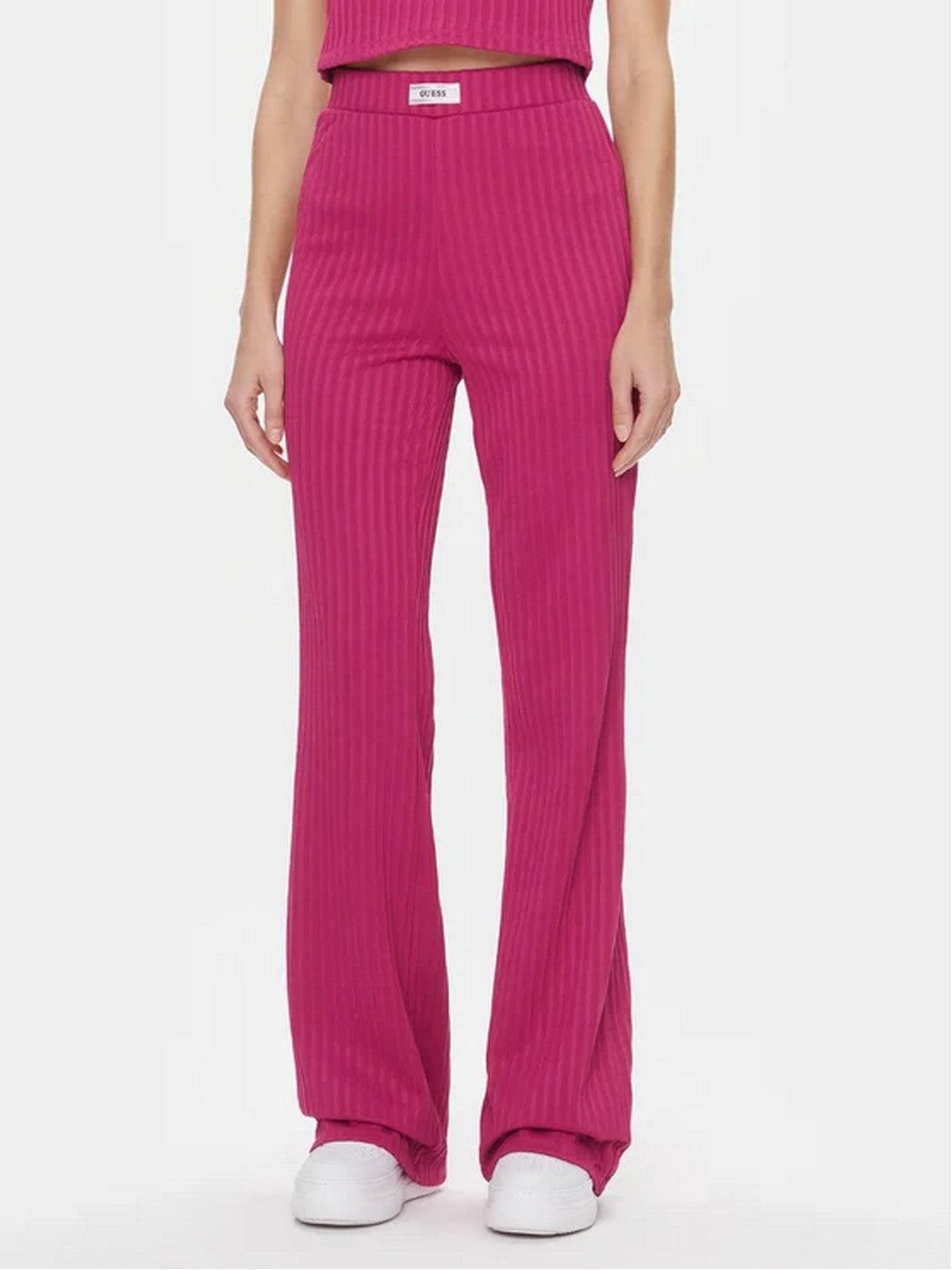 GUESS SPORT Pantalone Donna Anneka Flare Pants V4RB06 KC2U2 G516 Viola - Stilato