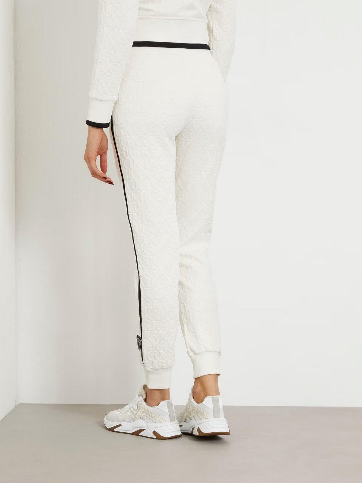 GUESS SPORT Pantalone Donna Cheri Long Pant V4RB08 KBSL0 F0AH Bianco - Stilato