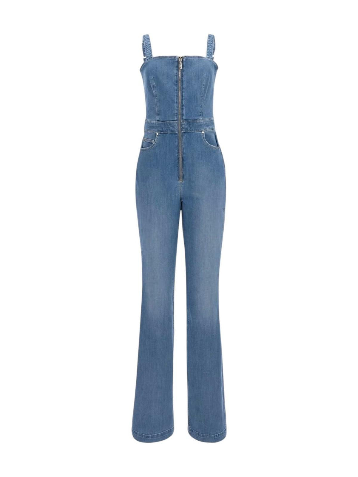 GUESS Tuta Donna Mariposa Jumpsuit W4GD0O D5B42 EAMD Blu - Stilato