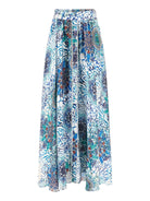 MARCIANO Gonna Donna MINA SKIRT PRINTED 4GGD01 9739Z P7PU Multicolore - Stilato