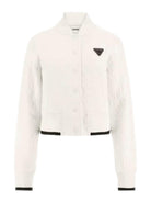 GUESS SPORT Felpa Donna Cheri Baseball Sweat V4RQ07 KBSL0 F0AH Bianco - Stilato
