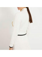 GUESS SPORT Felpa Donna Cheri Baseball Sweat V4RQ07 KBSL0 F0AH Bianco - Stilato