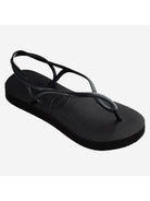 HAVAIANAS Infradito Donna Hav. Luna Flatform 4148600.0090 Nero - Stilato