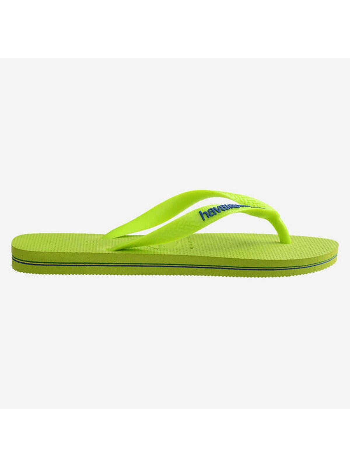 HAVAIANAS Infradito Unisex adulto Hav. Brasil Logo Neon 4149370.7344 Verde - Stilato