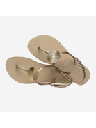 HAVAIANAS Infradito Donna Hav. Twist Metal 4148924.0154 Beige - Stilato