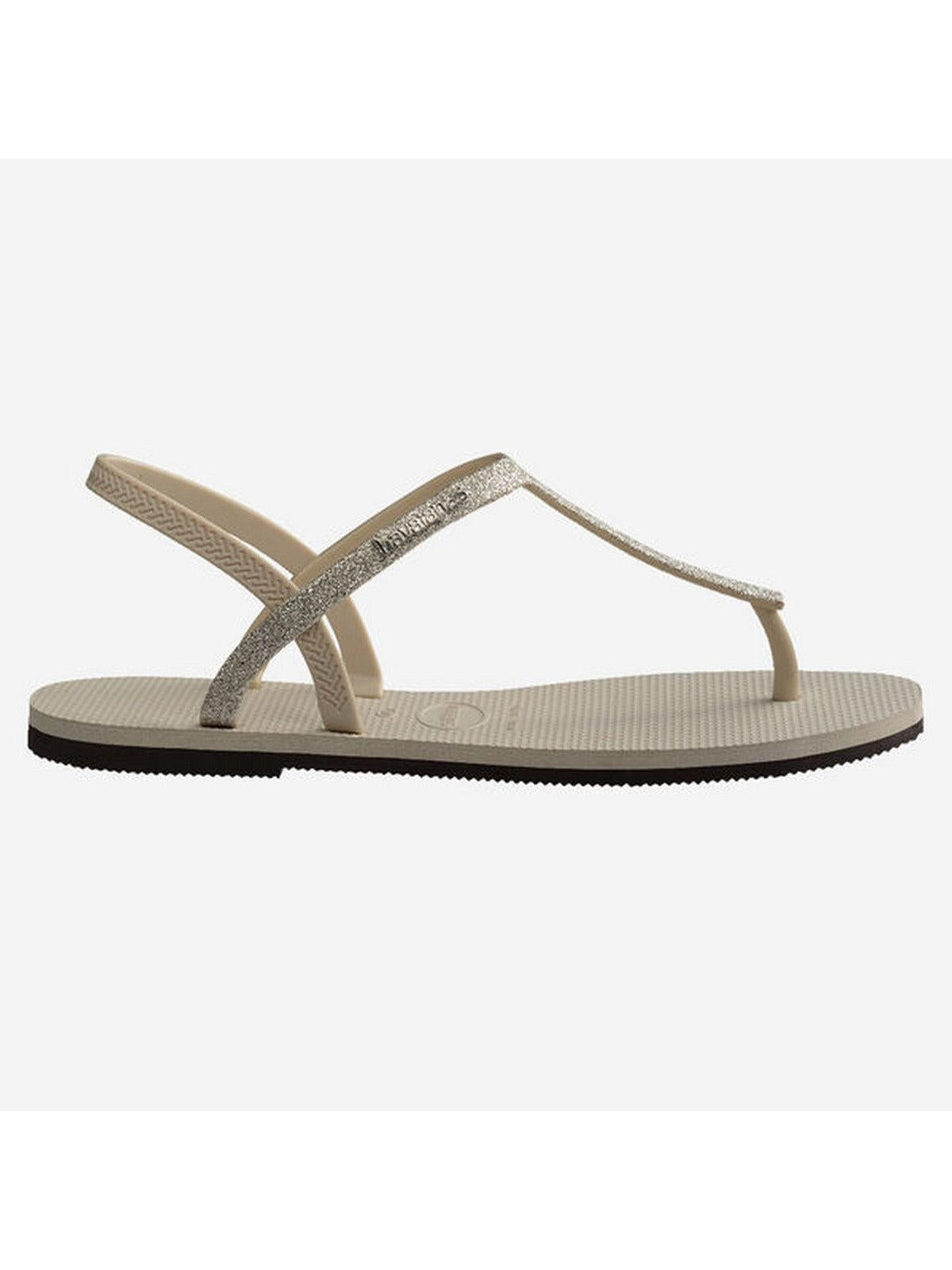 HAVAIANAS Infradito Donna Hav. You Paraty Glitter 4148951.0121 Beige - Stilato