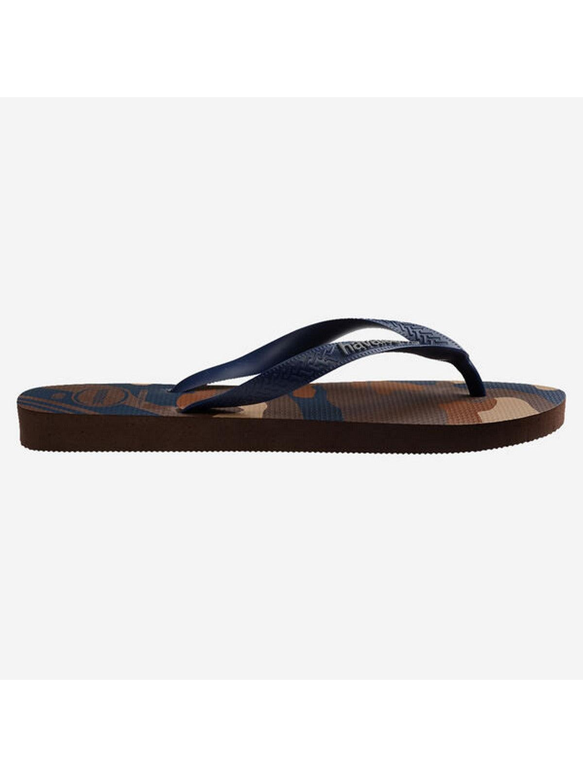 HAVAIANAS Infradito Uomo Hav. Top camu 4141398.0727 Marrone - Stilato