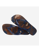 HAVAIANAS Infradito Uomo Hav. Top camu 4141398.0727 Marrone - Stilato