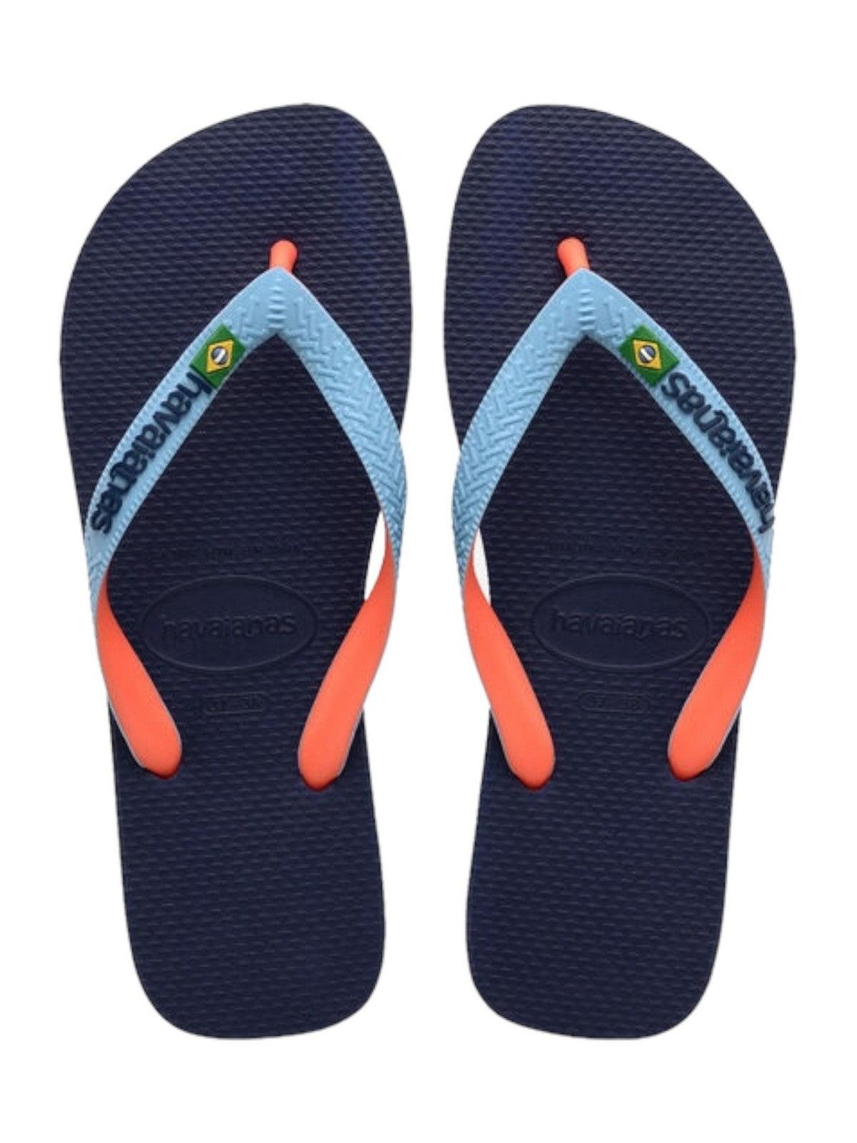 HAVAIANAS Tongs adultes unisexes Hav. Melange bresilien 4123206.6854 bleu